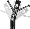 Foilswirl 20 ft Tall Halloween Skeleton Inflatable Tube Man / Blower Not Included, Wacky Waving Inflatable
